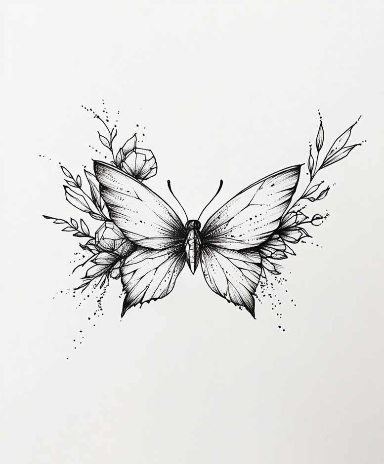 delicate-linework-tattoo-diminutive-for-ankle – tattoo design ideas free ai generated – Gallery: delicate-animals-inkby-ai