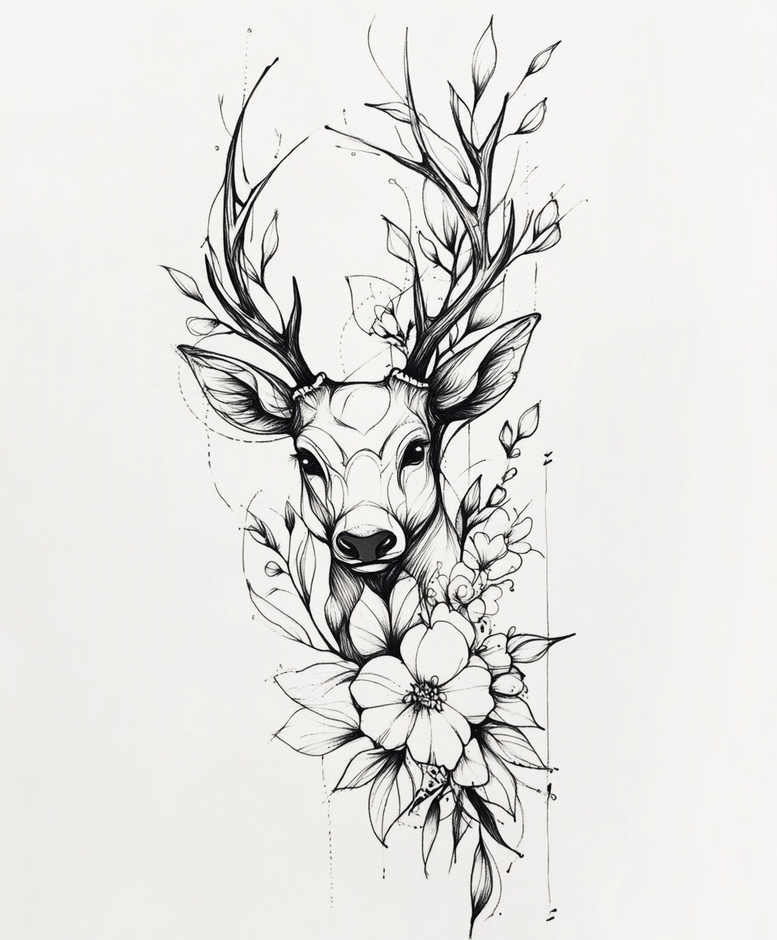 delicate-tattoo-unembellished-for-forearm – tattoo design ideas free ai generated – Gallery: delicate-animals-inkby-ai