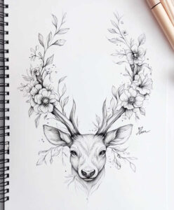 subtle-animal-form-clear-edge-for-arm – tattoo design ideas free ai generated – Gallery: delicate-animals-inkby-ai