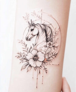 nature-tattoo-design-mini-geometry-for-shin – tattoo design ideas free ai generated – Gallery: delicate-animals-inkby-ai