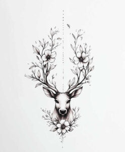 soft-animal-composition-lightweight-for-toe – tattoo design ideas free ai generated – Gallery: delicate-animals-inkby-ai