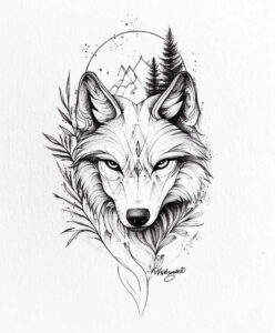calm-tattoo-design-punctual-for-side – tattoo design ideas free ai generated – Gallery: delicate-animals-inkby-ai