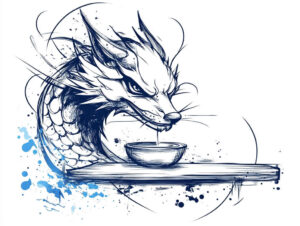 dragon-totem – tattoo design ideas free ai generated – crypt – for-upper-arm – Gallery: dragons-inkby-ai