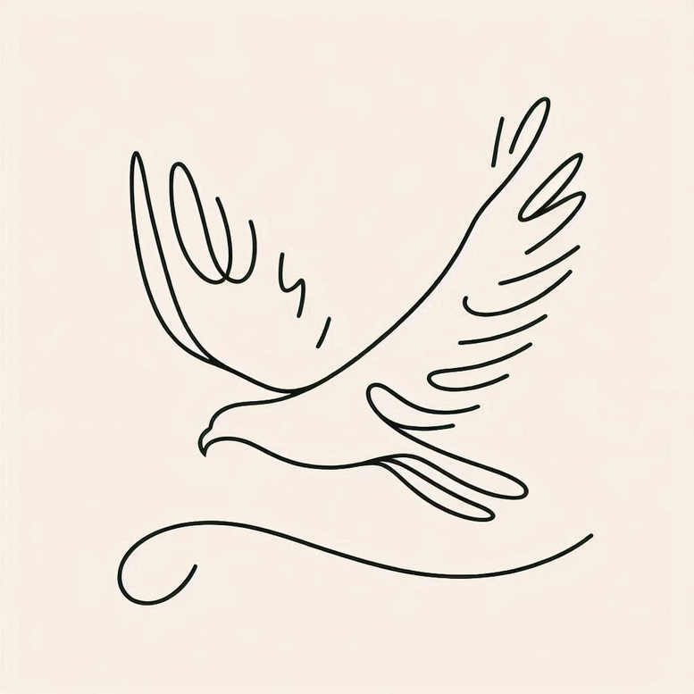 dynamic-eagle – tattoo design ideas free ai generated – surrealism-ethereal-glow – for-heel – Gallery: eagles-inkby-ai