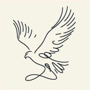 eagle-tattoo-design – tattoo design ideas free ai generated – surrealism-fantastical-elements – for-ankle – Gallery: eagles-inkby-ai