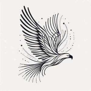 for-women – tattoo design ideas free ai generated – realism-natural-contours – for-knee – Gallery: eagles-inkby-ai