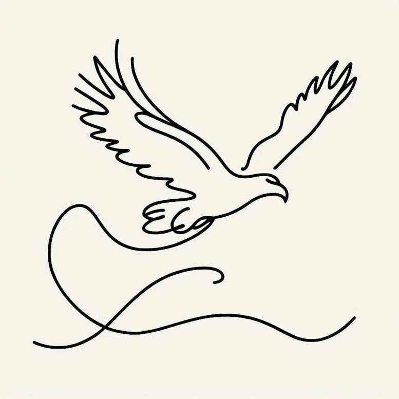 patriotic-eagle – tattoo design ideas free ai generated – realism-highlight-detail – for-calf – Gallery: eagles-inkby-ai