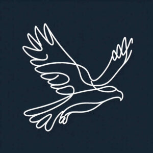 spiritual-eagle – tattoo design ideas free ai generated – neotraditional-contoured-forms – for-behind-ear – Gallery: eagles-inkby-ai