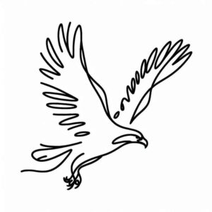 eagles tattoo design ideas spectral hues detailed plumage for hand