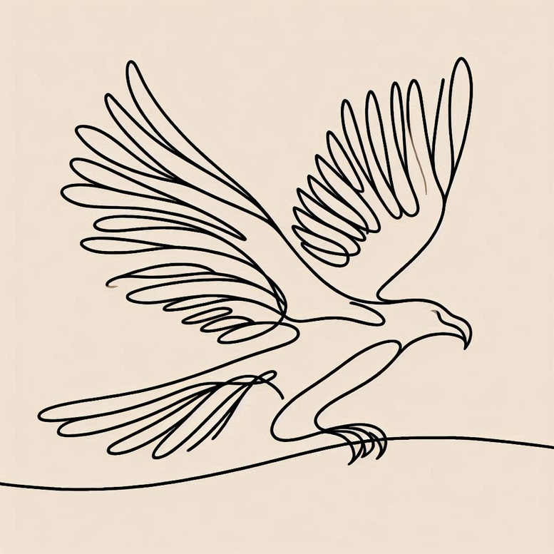 eagles tattoo design ideas Realism natural tones dynamic feathers for heel