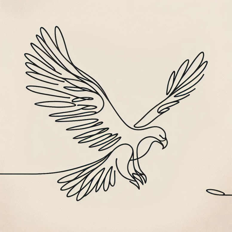 eagles tattoo design ideas minimal dynamic pose resilience and power