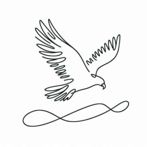 eagles tattoo design ideas Surrealism visionary shadow and light determination and power