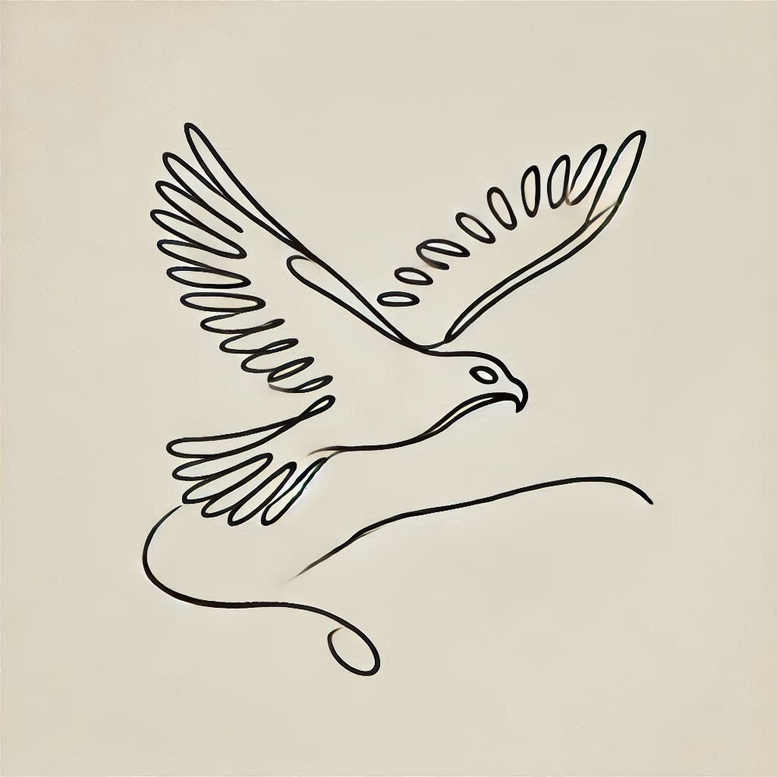 eagles tattoo design ideas cinematic shadow and light represents endurance