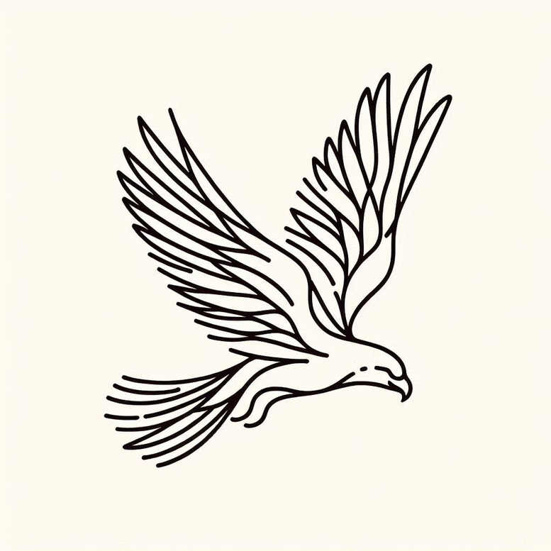 eagles tattoo design ideas Surrealism visual paradox sharp eyes courage and power