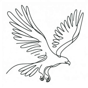 eagles tattoo design ideas dramatic lighting sharp eyes represents resilience