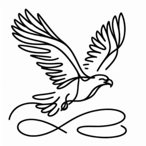 tribal-eagle – tattoo design ideas free ai generated – neotraditional-modern-classic – for-side-torso – Gallery: eagles-inkby-ai