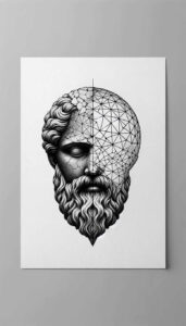 abstract-visage – tattoo design ideas free ai generated – realism-crisp-detail – for-thigh – Gallery: faces-inkby-ai