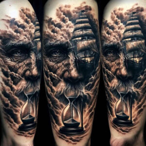 child-face – tattoo design ideas free ai generated – surrealism-mystical – for-fingers – Gallery: faces-inkby-ai