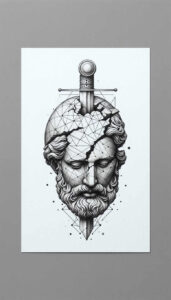 detailed-face – tattoo design ideas free ai generated – neotraditional-detailed-textures – for-back – Gallery: faces-inkby-ai
