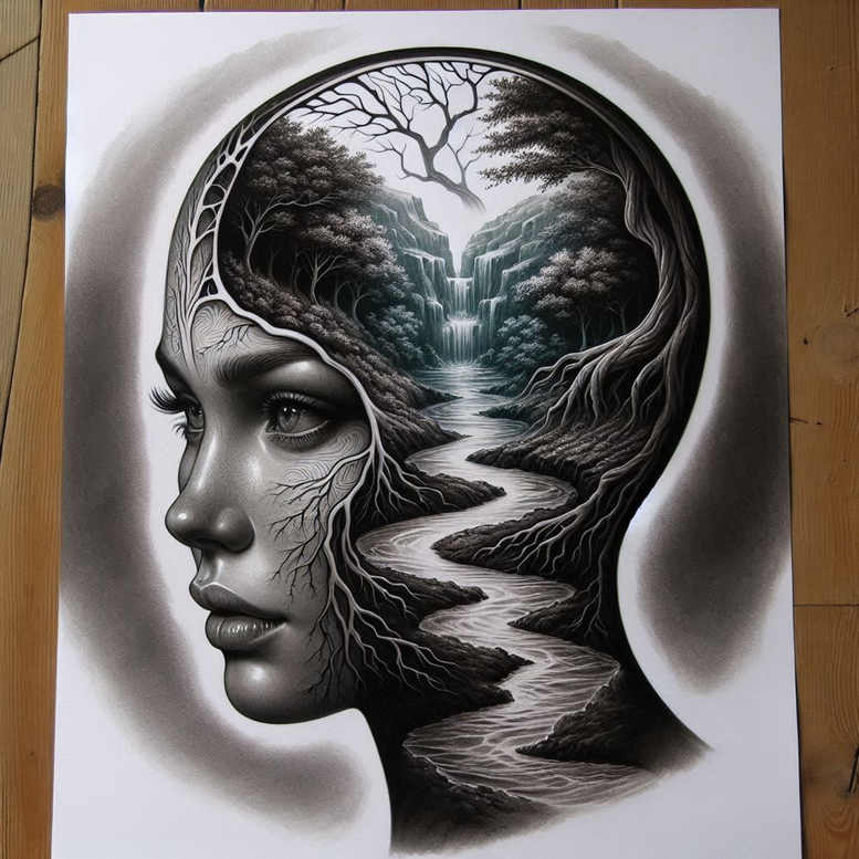 emotional-face – tattoo design ideas free ai generated – realism-anatomical-accuracy – for-wrist – Gallery: faces-inkby-ai