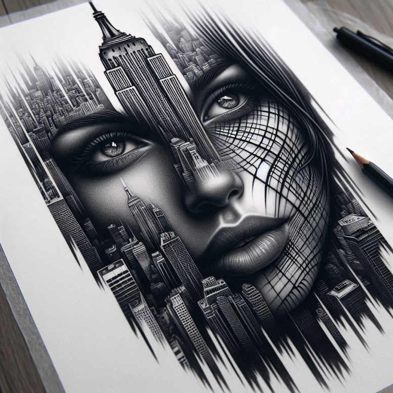 emotive-face – tattoo design ideas free ai generated – neotraditional-intricate-shading – for-biceps – Gallery: faces-inkby-ai