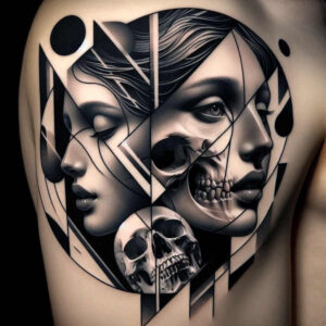 expressive-face – tattoo design ideas free ai generated – realism-life-like – for-heel – Gallery: faces-inkby-ai