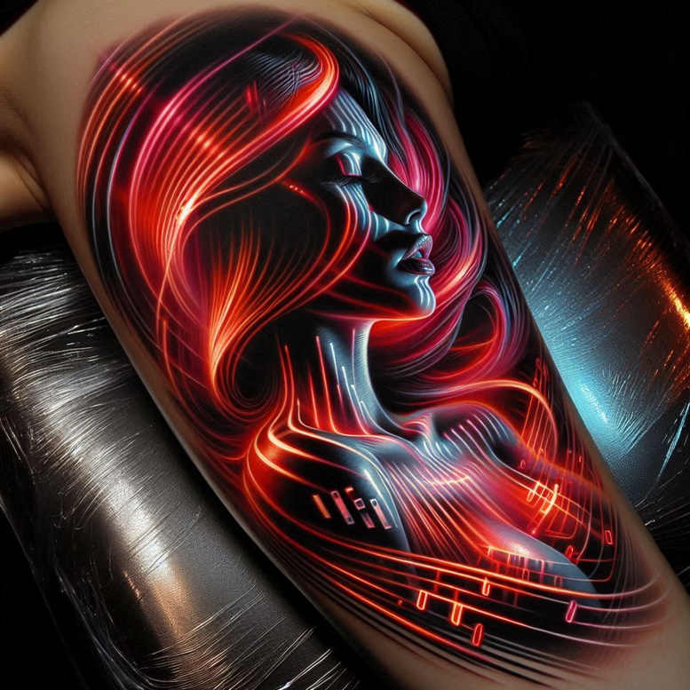 face-and-eyes – tattoo design ideas free ai generated – realism-soft-transitions – for-wrist-side – Gallery: faces-inkby-ai