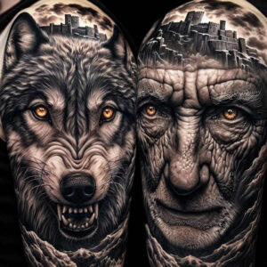 face – tattoo design ideas free ai generated – realism-smooth-complexion – for-stomach – Gallery: faces-inkby-ai