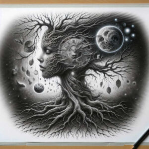 faces – tattoo design ideas free ai generated – neotraditional-subtle-highlights – for-nape – Gallery: faces-inkby-ai