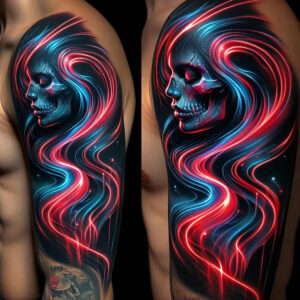 female-face – tattoo design ideas free ai generated – realism-refined-contrast – for-toe – Gallery: faces-inkby-ai