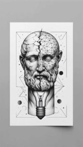 frontal-face – tattoo design ideas free ai generated – realism-shadow-realism – for-lower-arm – Gallery: faces-inkby-ai