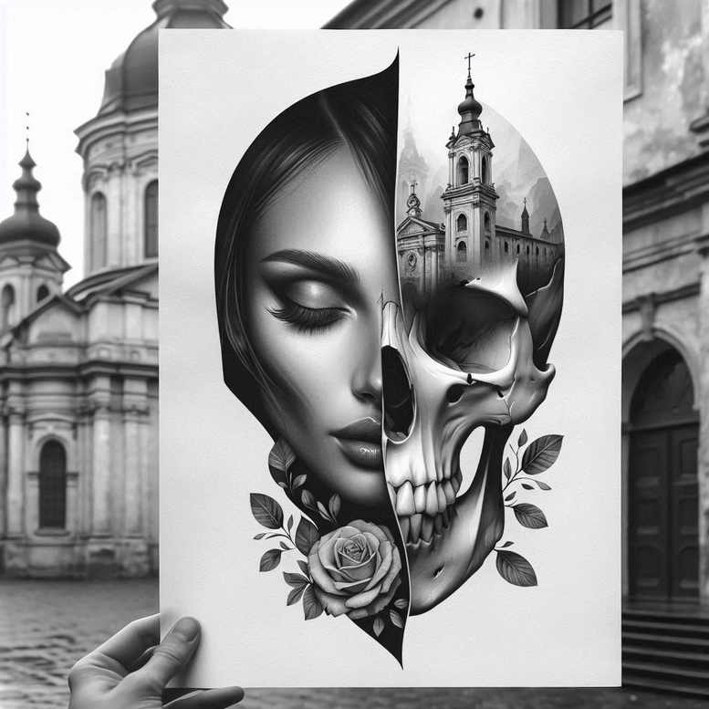 minimalist-face – tattoo design ideas free ai generated – realism-emotional-depth – for-wrist – Gallery: faces-inkby-ai