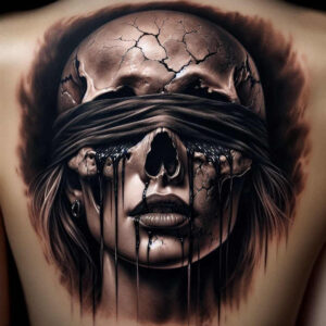 outlined-face – tattoo design ideas free ai generated – realism-ink-realism – for-chest – Gallery: faces-inkby-ai