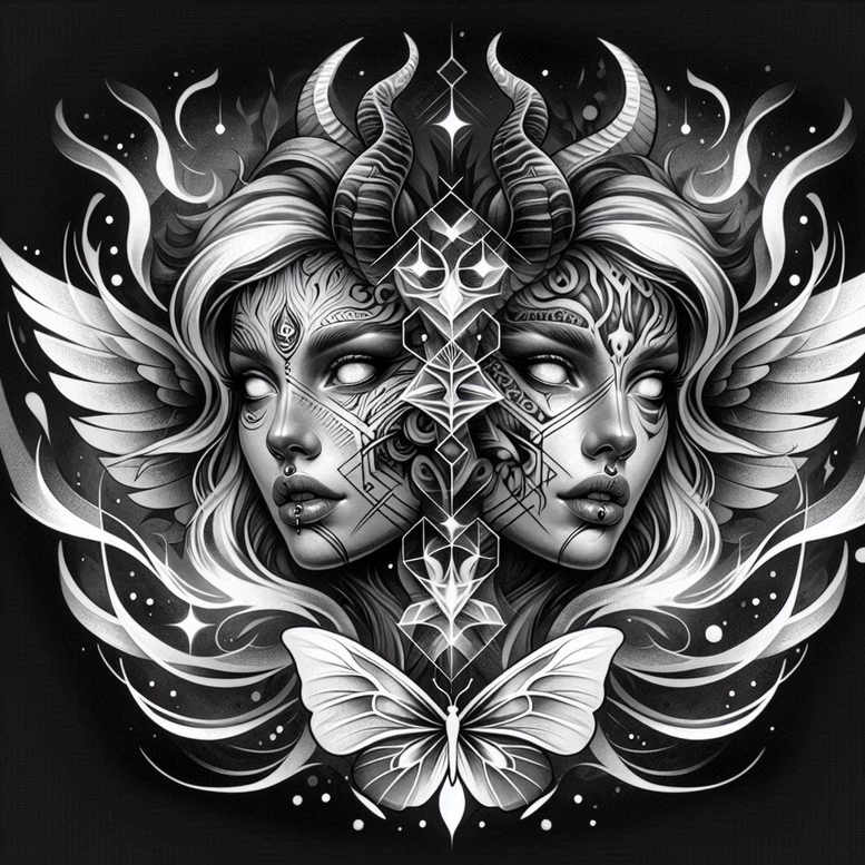 realistic-visage – tattoo design ideas free ai generated – neotraditional-vivid-detail – for-wrist-side – Gallery: faces-inkby-ai