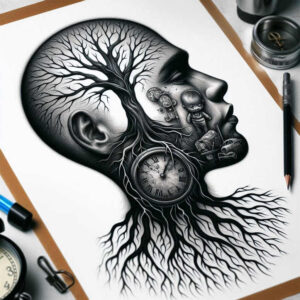 realistic-visage – tattoo design ideas free ai generated – realism-real-life-shading – for-nape – Gallery: faces-inkby-ai