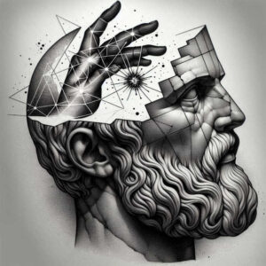 shadowed-visage – tattoo design ideas free ai generated – realism-soft-transitions – for-abdomen – Gallery: faces-inkby-ai