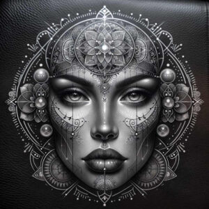 faces tattoo design ideas strong outlines artistic meaning endurance
