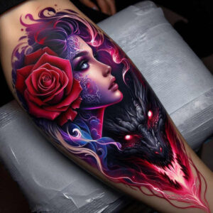 faces tattoo design ideas rich shading detailed for hand