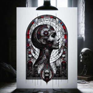 faces tattoo design ideas Surrealism whimsical natural meaning resilience