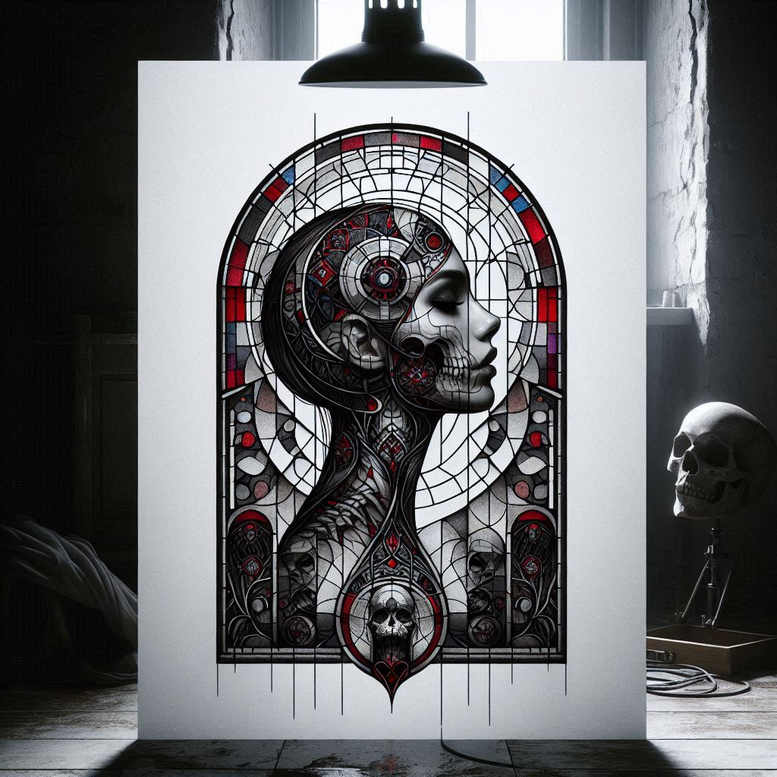 faces tattoo design ideas Surrealism whimsical natural meaning resilience