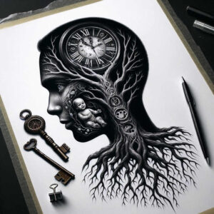 tattoo-face – tattoo design ideas free ai generated – neotraditional-vivid-color – for-full-back – Gallery: faces-inkby-ai