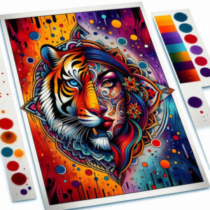 tattoo-face – tattoo design ideas free ai generated – surrealism-fantastical-elements – for-abdomen – Gallery: faces-inkby-ai