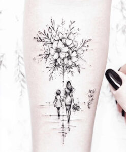 emotional-tattoo – tattoo design ideas free ai generated – essential – for-nape – Gallery: family-inkby-ai