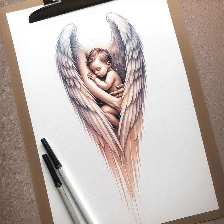heart-symbol-tattoo – tattoo design ideas free ai generated – clean-lines – for-hip – Gallery: family-inkby-ai