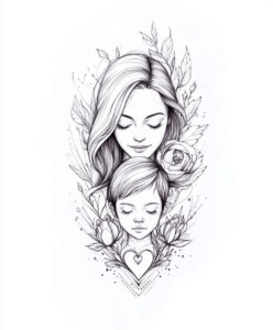 memorial-tattoo – tattoo design ideas free ai generated – iconic – for-ribs – Gallery: family-inkby-ai