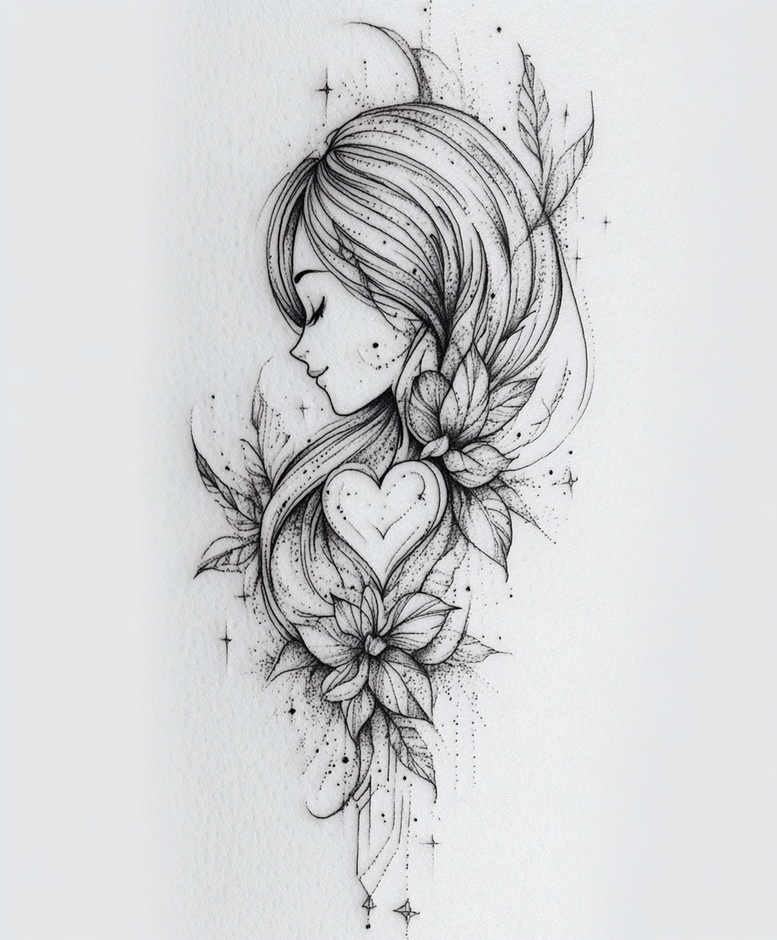 roots-tattoo – tattoo design ideas free ai generated – subtle-motif – for-upper-back – Gallery: family-inkby-ai