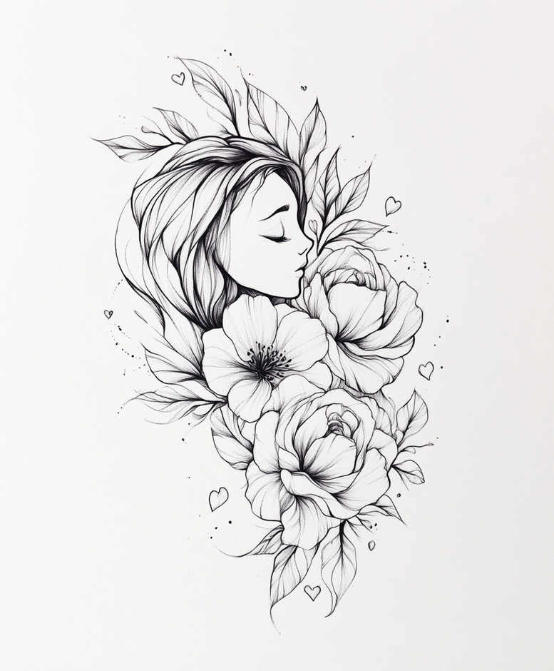 family tattoo design ideas tiny detail intertwined shows resilience
