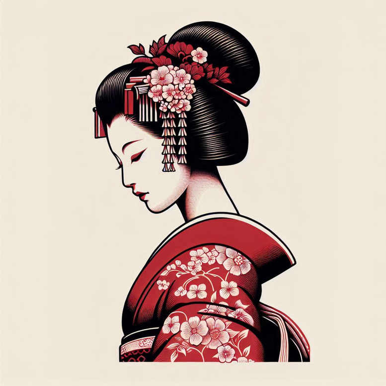 fan – tattoo design ideas free ai generated – surrealism-psychic-energy – for-upper-back – Gallery: geisha-inkby-ai
