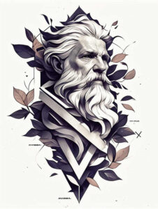 divine-care – tattoo design ideas free ai generated – realism-balanced-light – for-collarbone – Gallery: god-inkby-ai