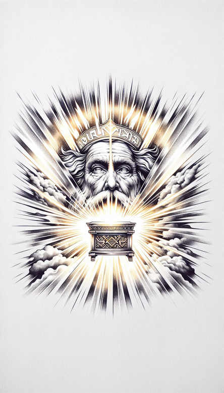 divine-guidance – tattoo design ideas free ai generated – surrealism-unreal – for-knee – Gallery: god-inkby-ai